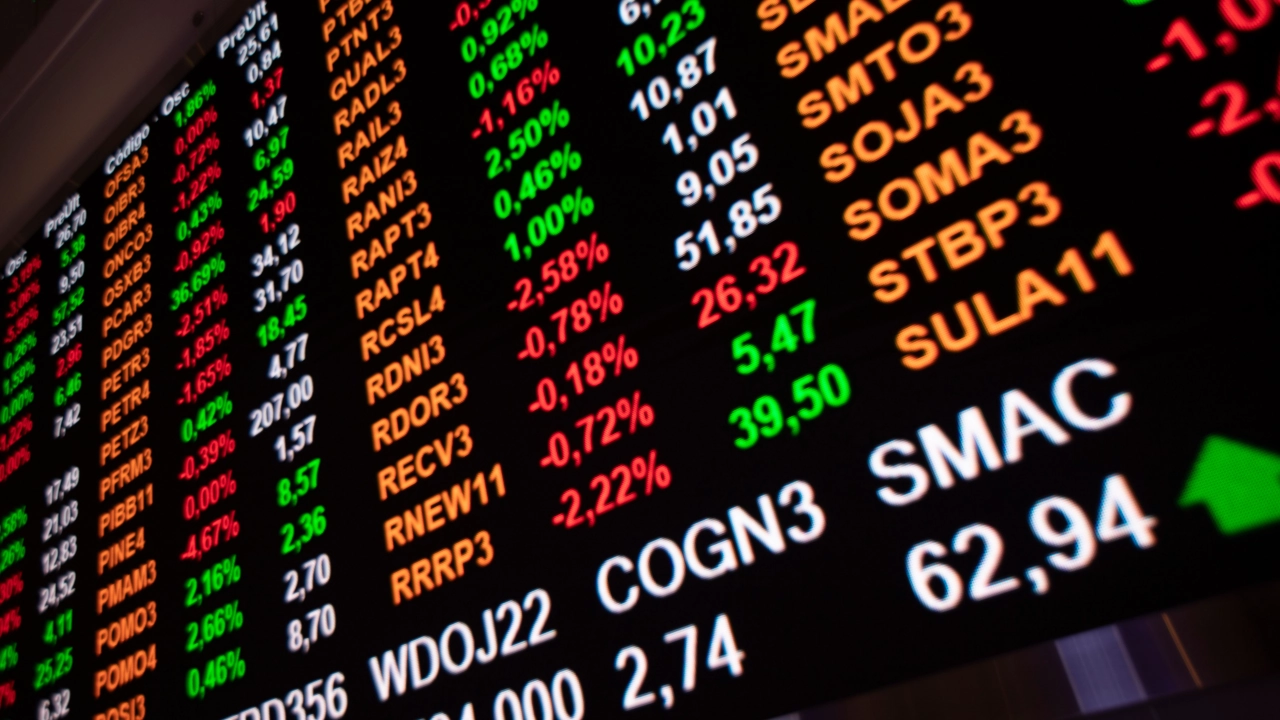 Ibovespa hoje recua pressionado por açõs de consumo, educação e saneamento