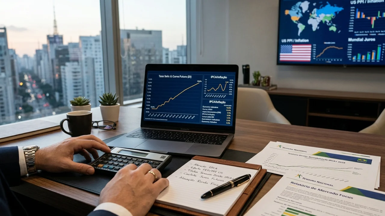 Tesouro Direto hoje sobe com PPI dos EUA e Prefixado 2037 a 14,05%