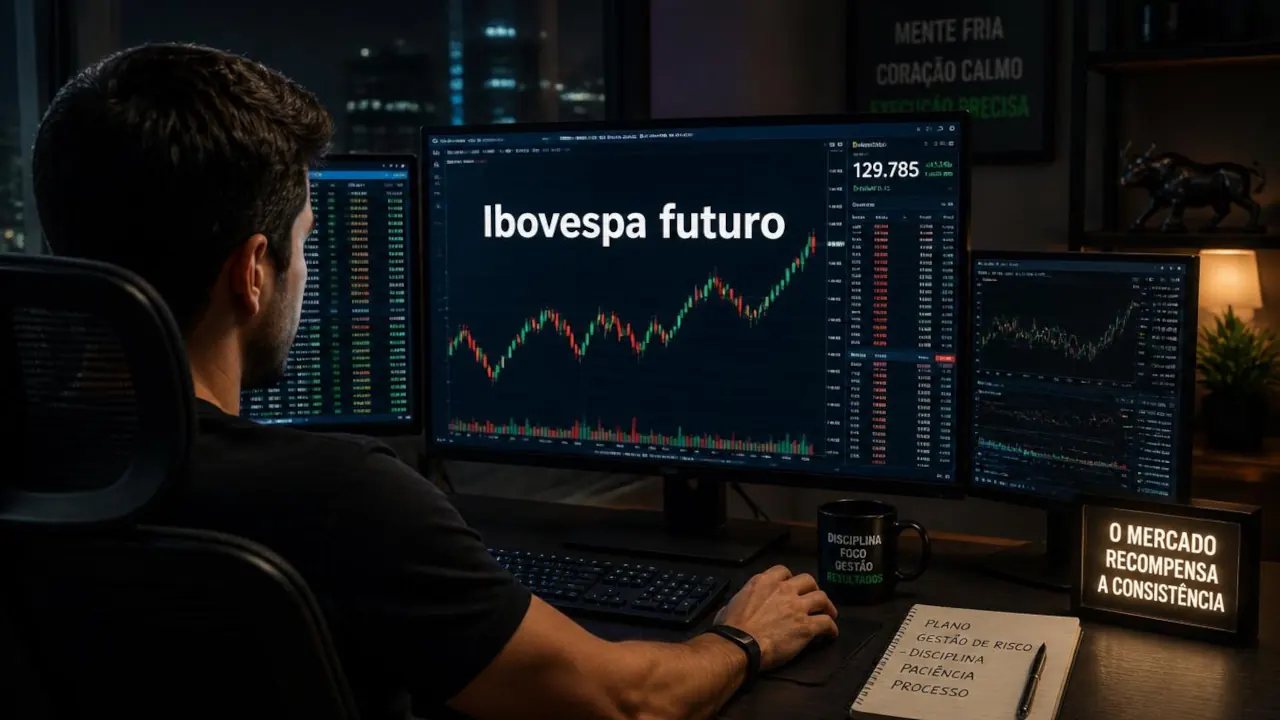 Ibovespa futuro tem queda de 0,4% nesta sexta-feira