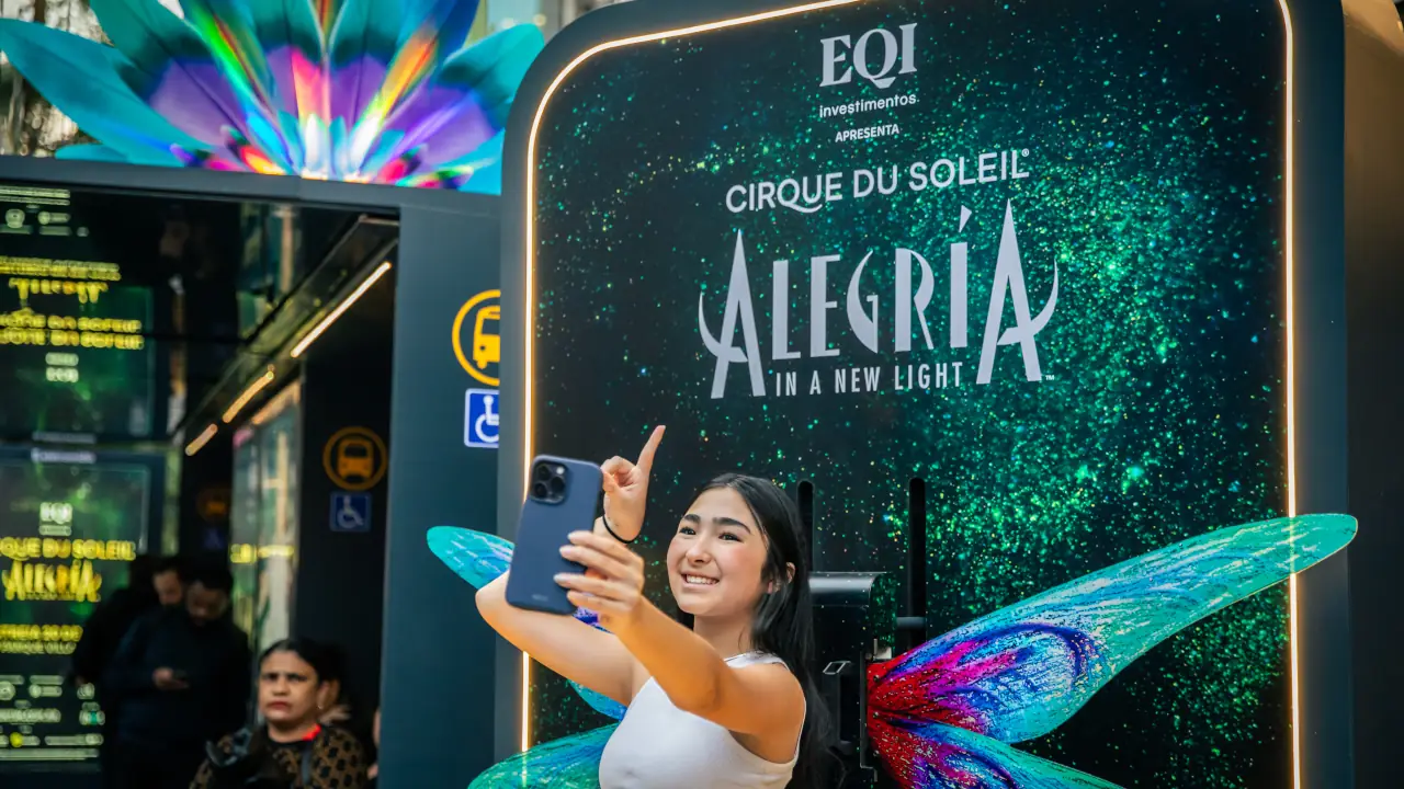 Cirque du Soleil leva experiência gratuita de Alegría à Avenida Paulista