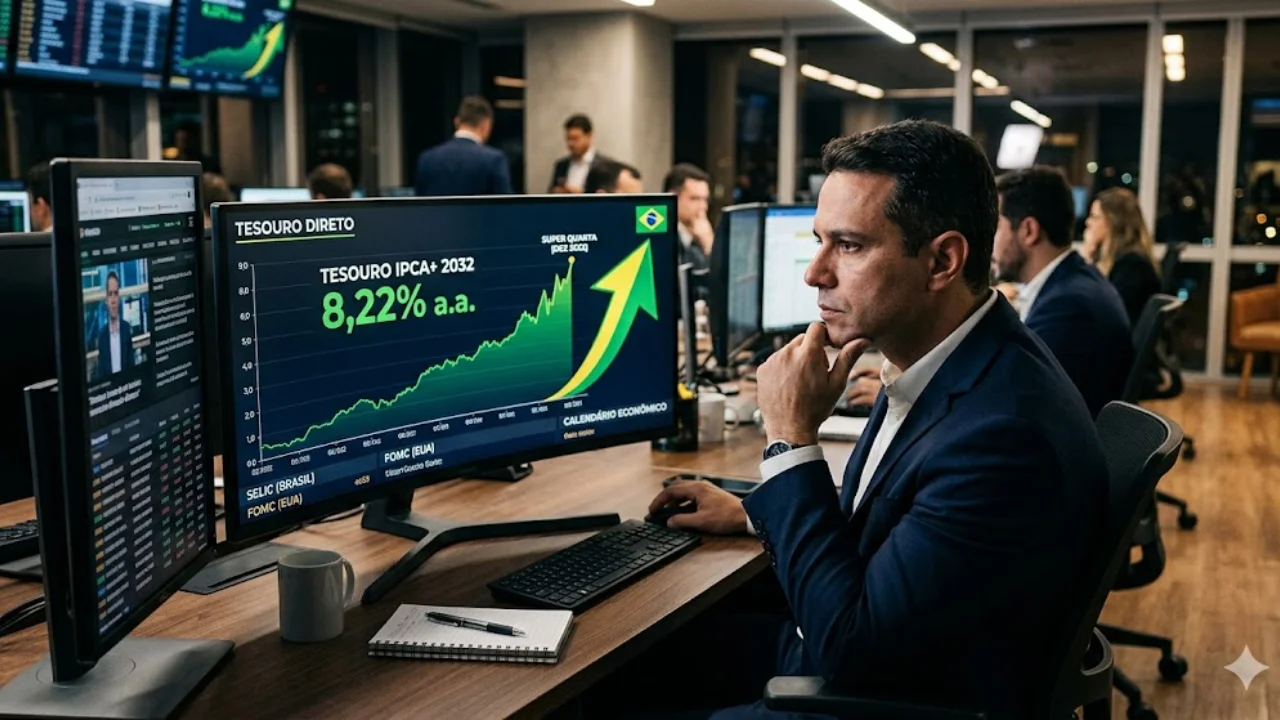 Tesouro Direto hoje: taxas sobem na Super Quarta e IPCA+ 2032 vai a 8,22%