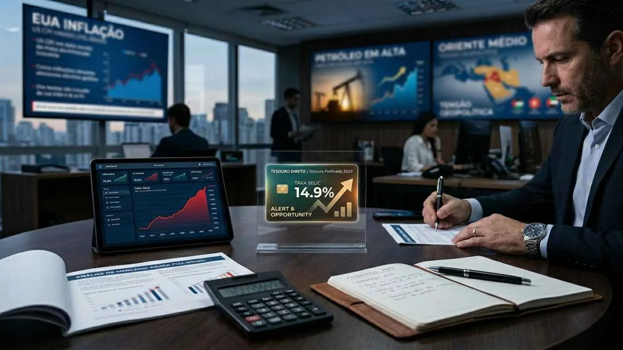 Tesouro Direto hoje: taxas sobem e Prefixado 2029 encosta em 15%