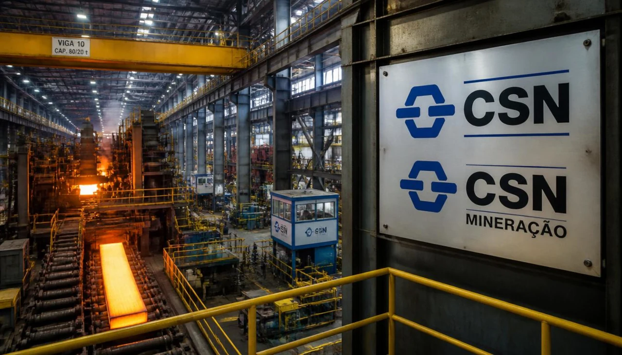 CSN e CSN Mineração: 2ºTRI deve ser marcado por pressões sobre rentabilidade