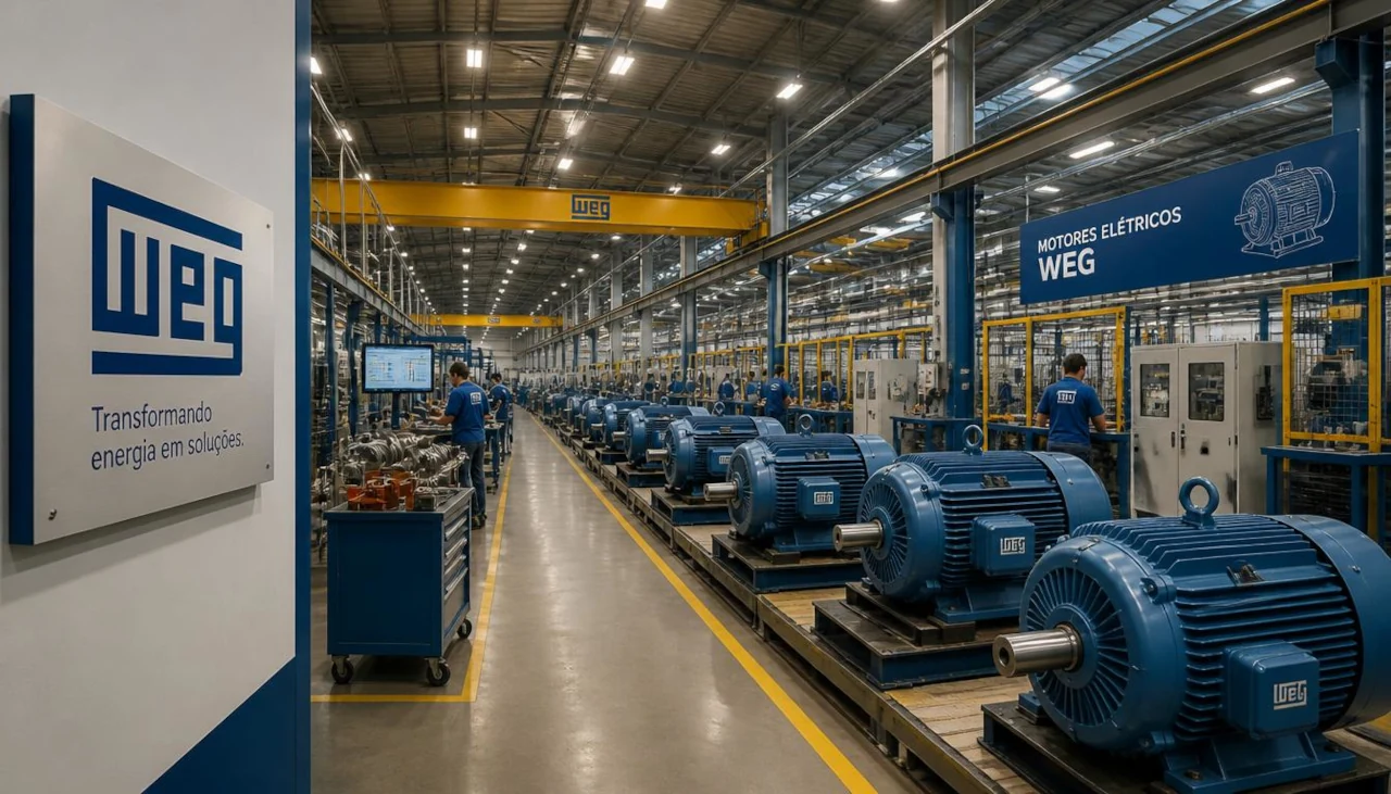 WEG registra lucro líquido de R$ 1,56 bilhão no 2ºTRI, queda de 2,1%