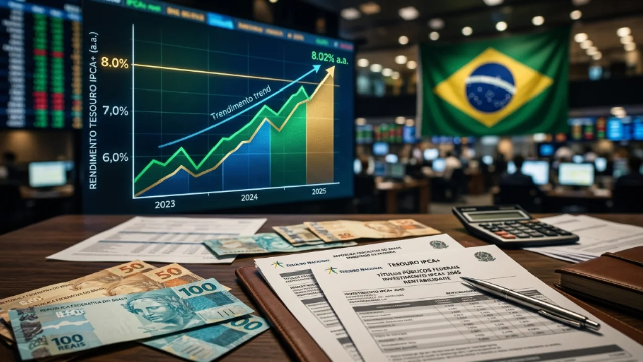Tesouro Direto hoje: IPCA+ 2032 volta a pagar 8% após Focus