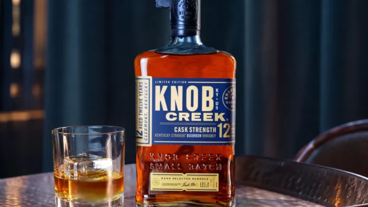 Knob Creek lança bourbon de 12 anos em força de barril após seis anos sem nova edição