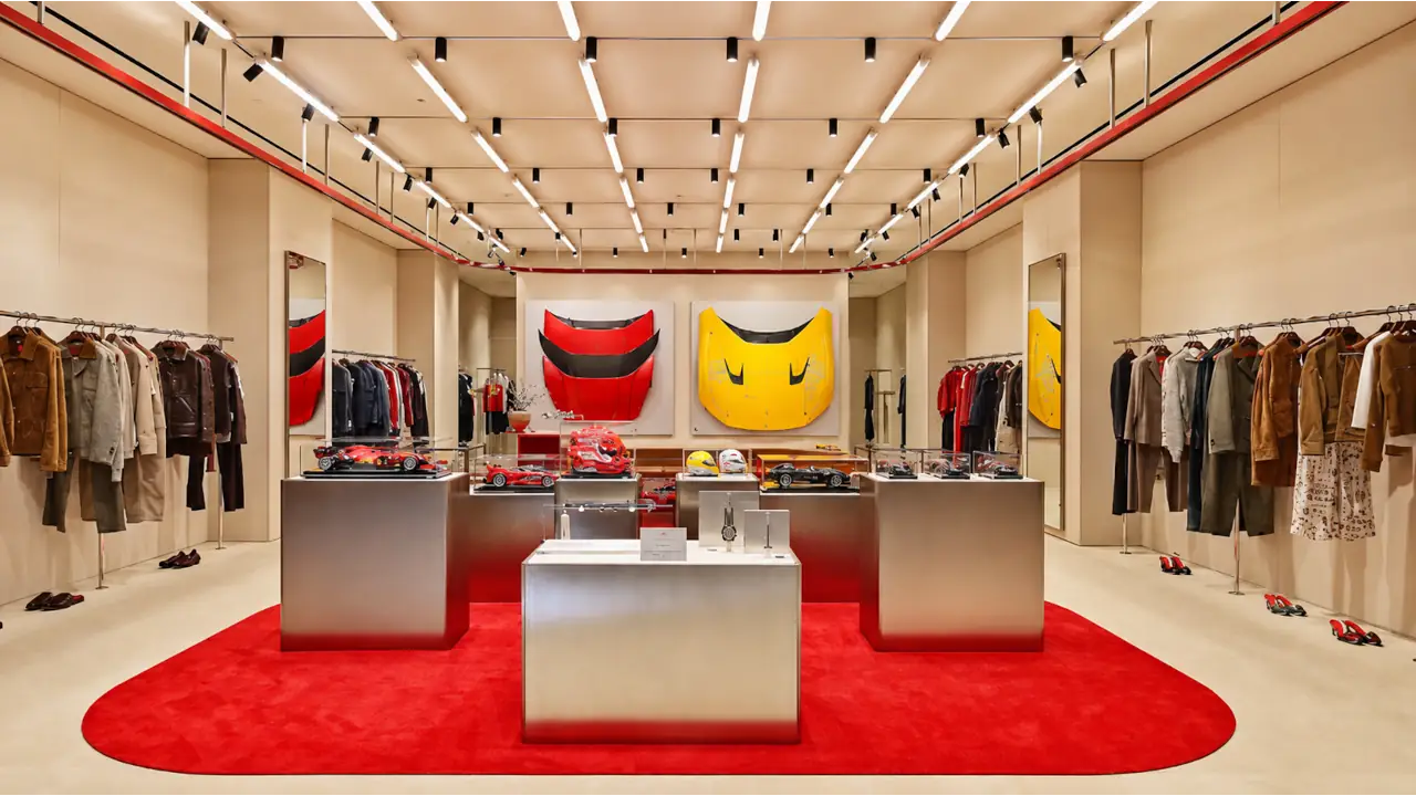Ferrari leva seu universo lifestyle à Ásia com loja no Marina Bay Sands