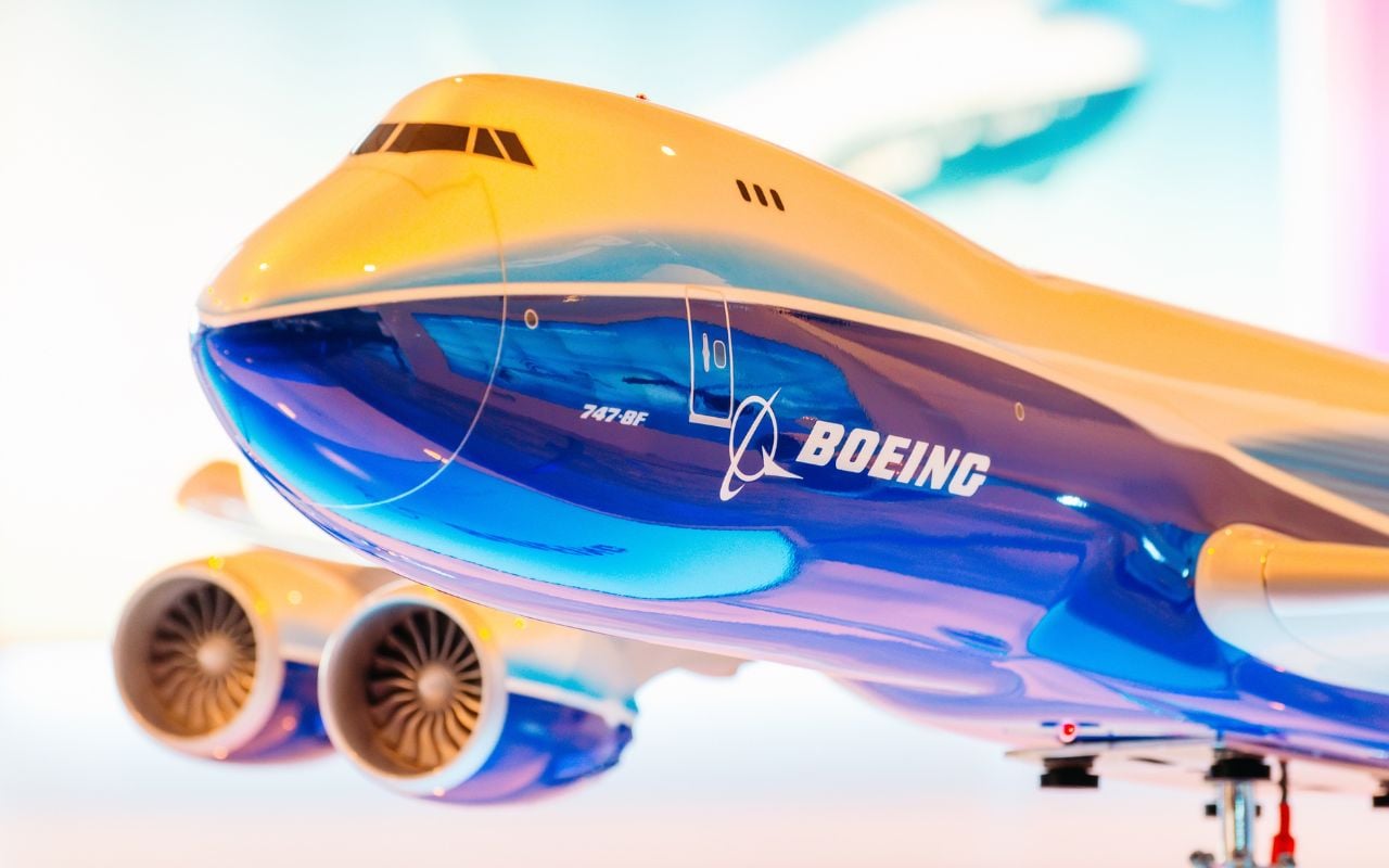 Avião da Boeing