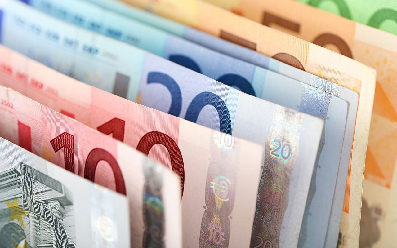 Notas de euro hoje