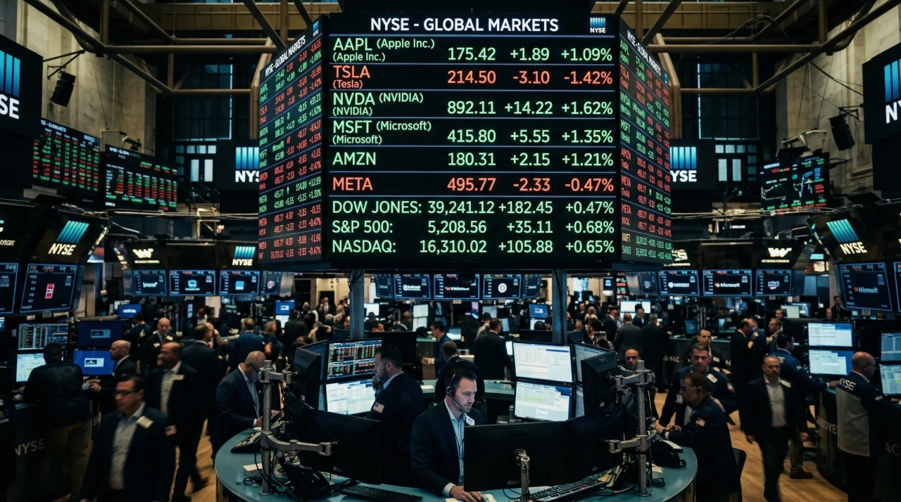 Visão interno da bolsa de valores Ibovespa hoje