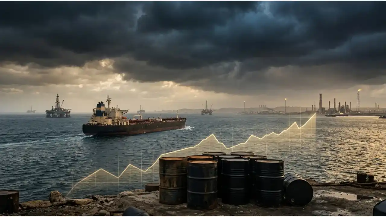 Petróleo hoje dispara quase 5% e Brent supera US$ 105 com tensão no Oriente Médio