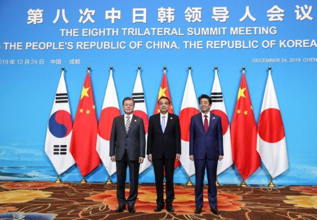 Japão, China e Coreia do Sul trabalham juntos para promover diálogo entre EUA e Coreia do Norte