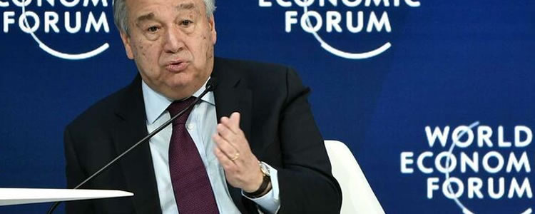Secretário-geral da ONU diz que alterações climáticas são risco ao crescimento