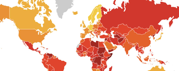 Brasil cai em ranking de percepção da corrupção elaborado pela Transparência Internacional