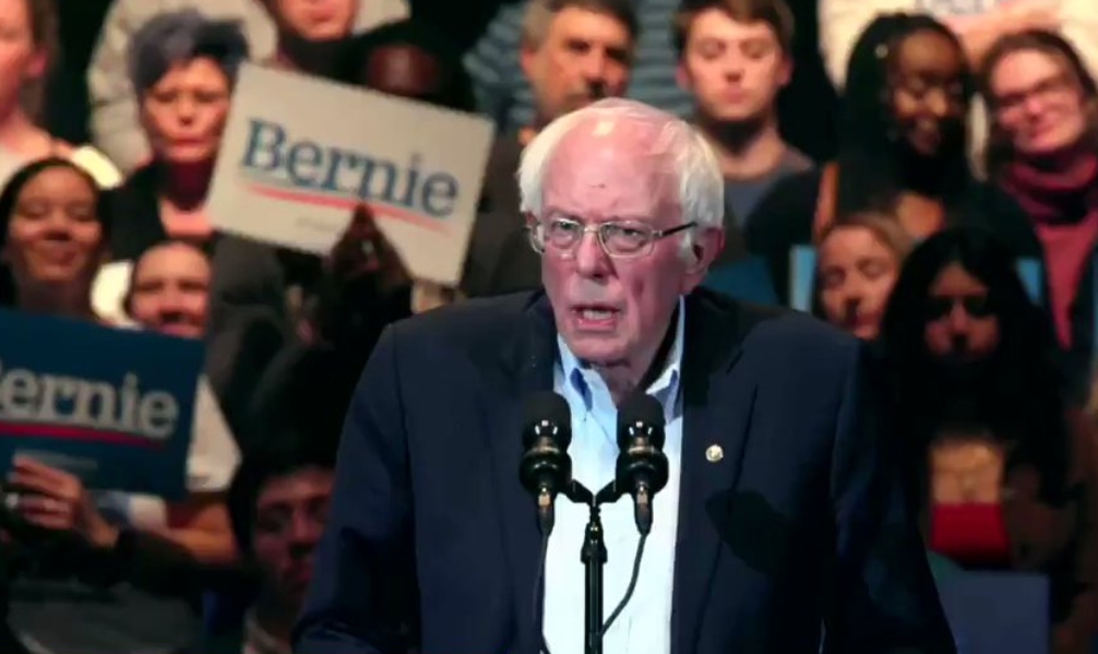 Bernie Sanders lidera com dois dígitos na última pesquisa da NBC