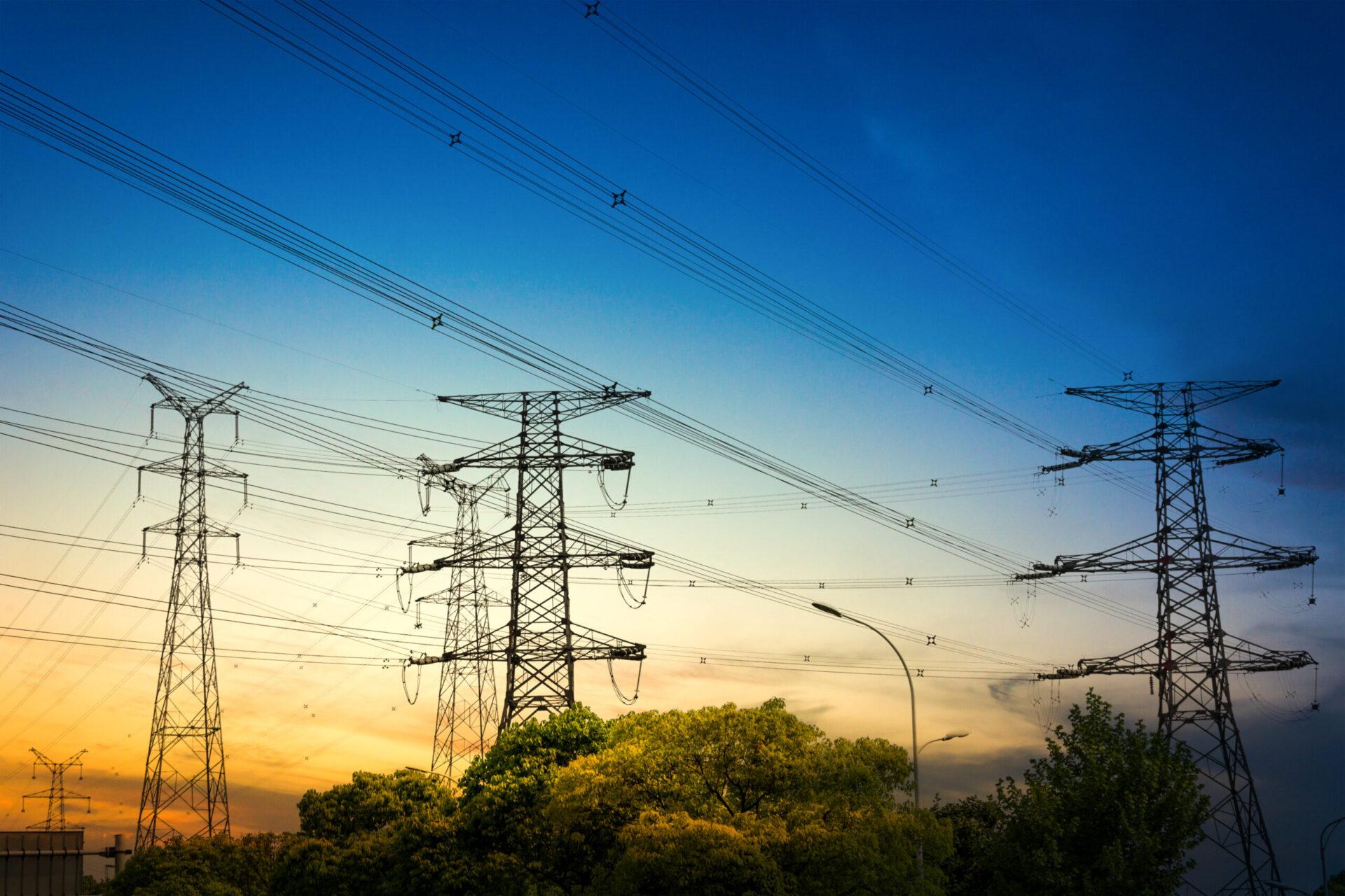Debêntures Mata de Santa Genebra: foto de redes de transmissão de energia