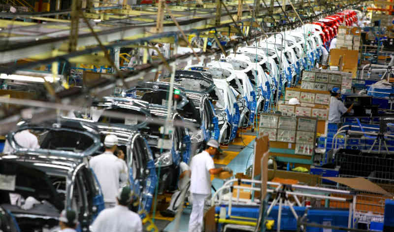 Toyota reduzirá produção em 40% no próximo mês por escassez de peças