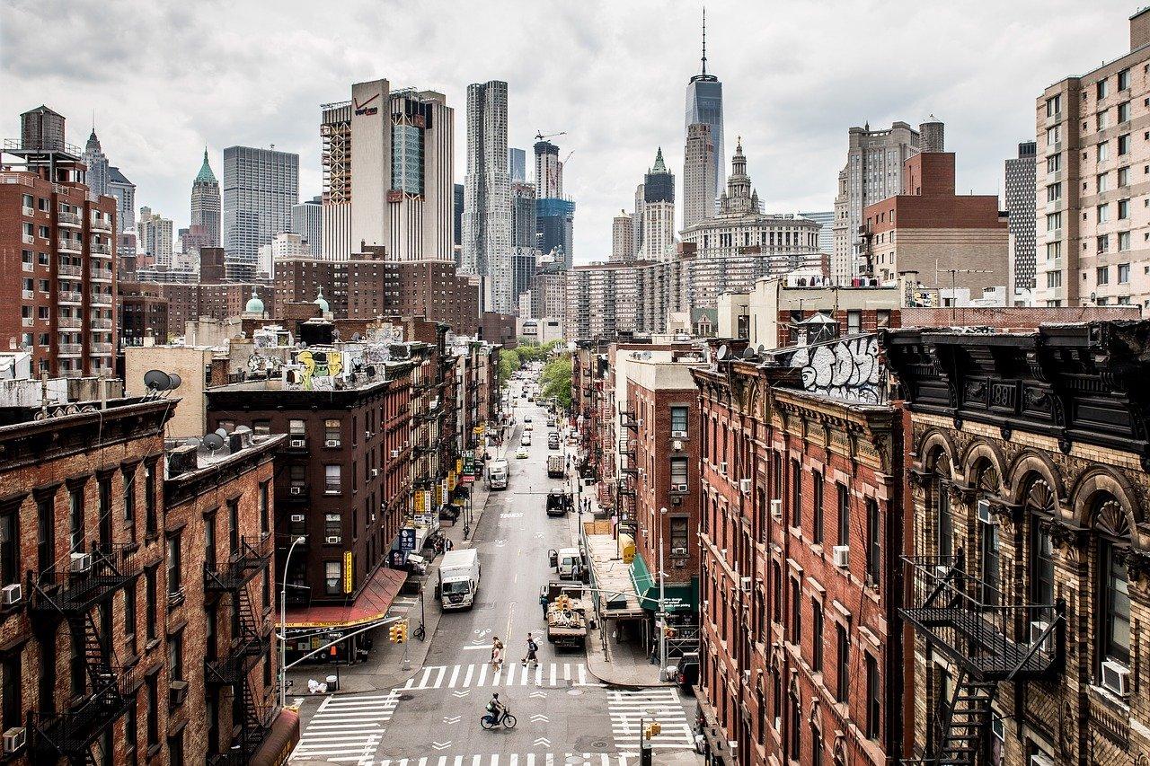 Imagem mostra a cidade de Nova Iorque.