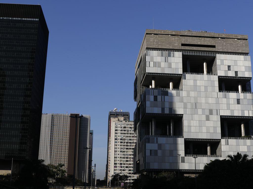 Imagem mostra a sede da Petrobras, no RJ.