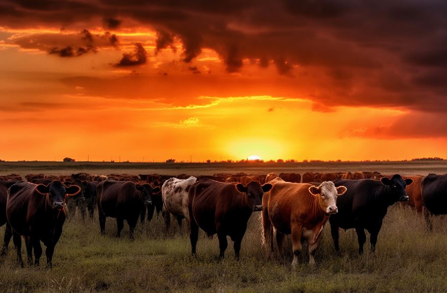 agronegócio: foto de pecuária