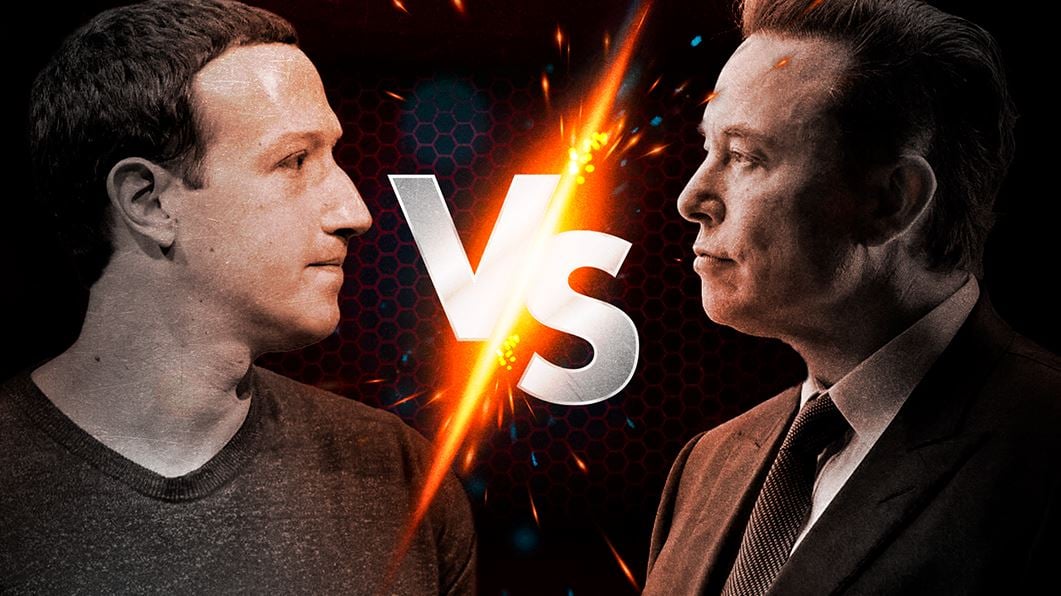 Big techs no octógono? Elon Musk desafia e Mark Zuckerberg aceita luta