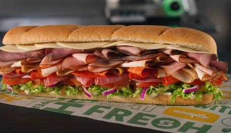 foto de sanduíche da Subway