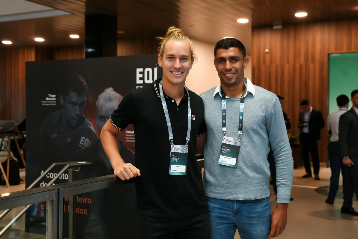 EQI patrocina Rafael Matos e Thiago Monteiro, dois dos melhores tenistas brasileiros