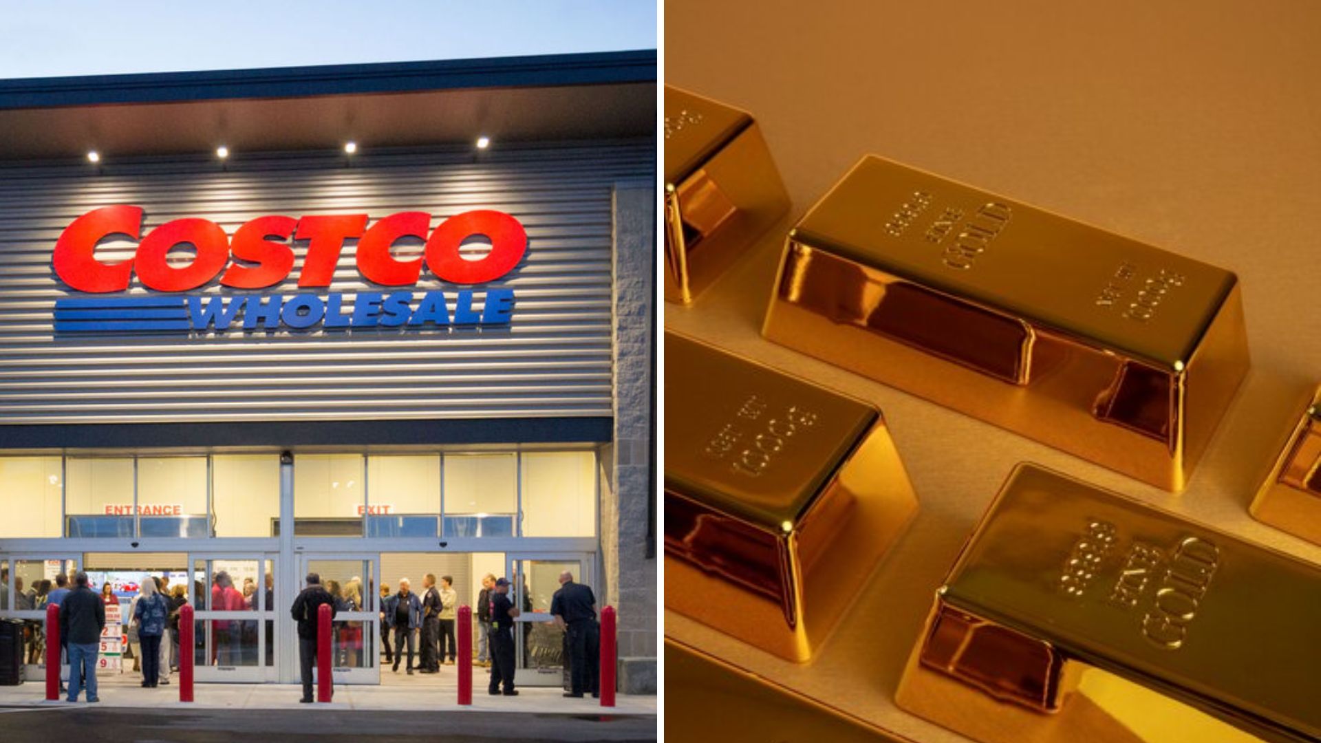Costco vende barra de ouro em site