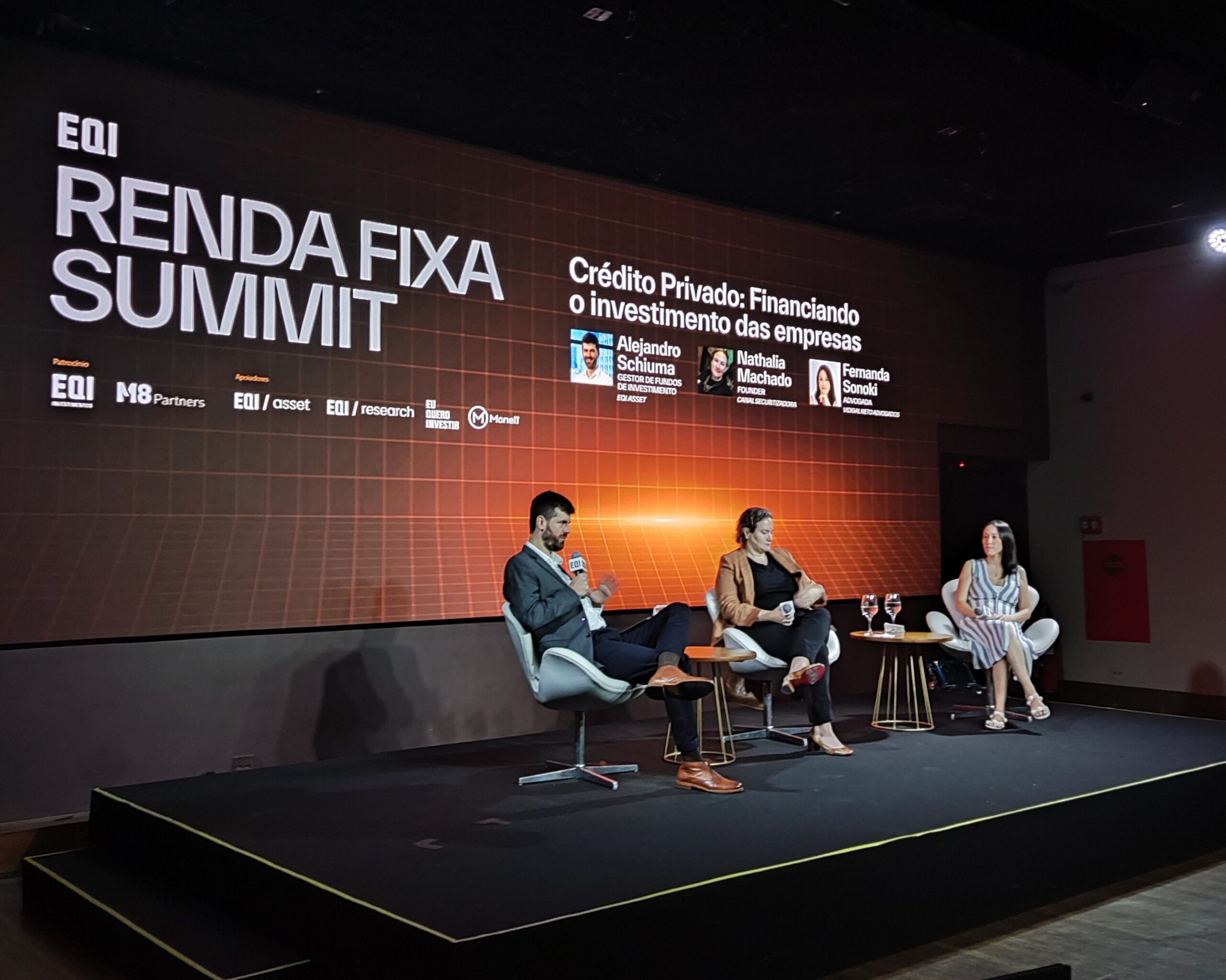 Crédito privado. Evento EQI Renda Fixa Summit.