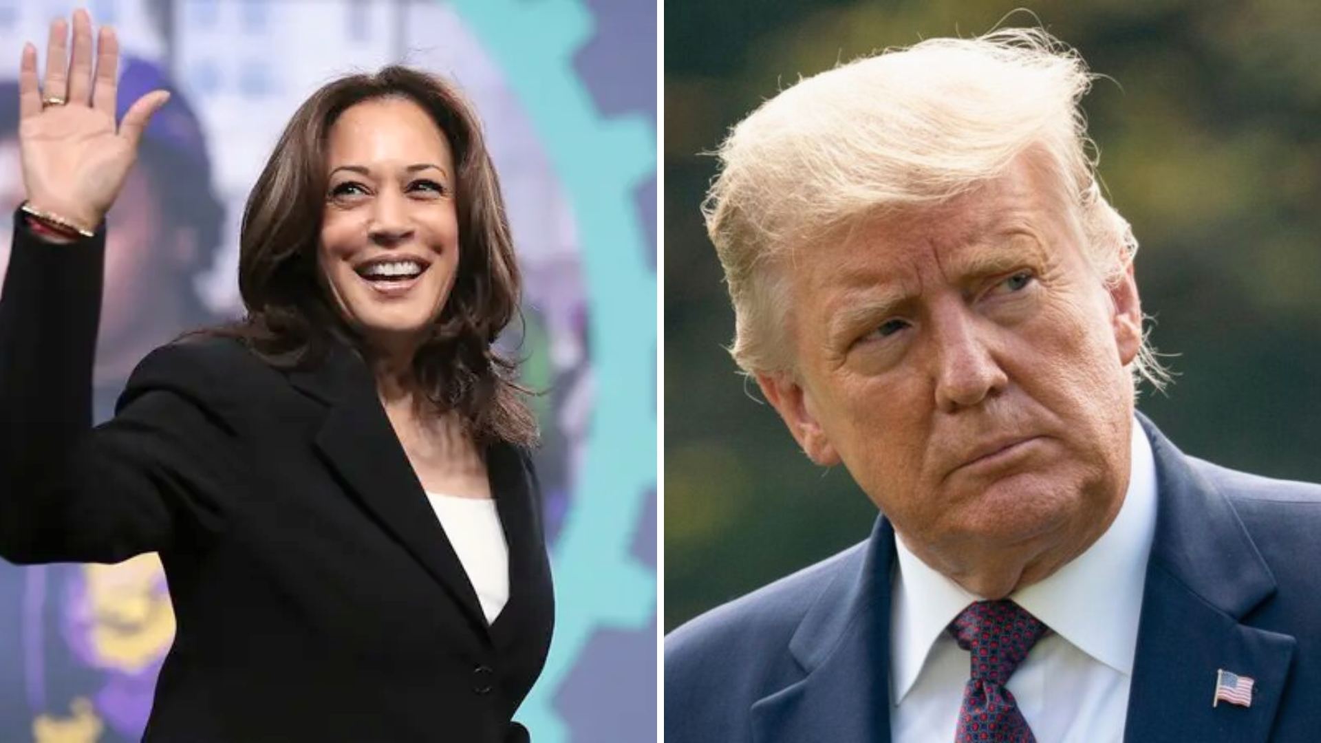 Após desistência de Biden, Kamala e Trump aparecem com empate técnico
