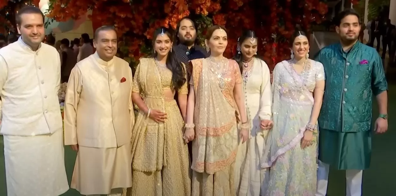 Casamento indiano “do século”: começa festa luxuosa de filho do homem mais rico da Ásia