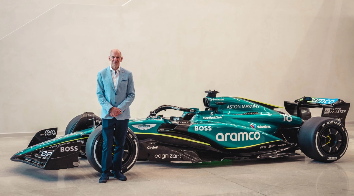 Aston Martin contrata Adrian Newey, multicampeão da Fórmula 1