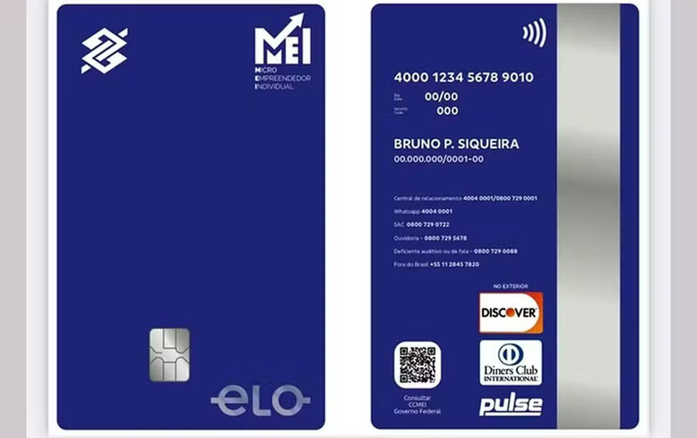 Governo lança cartão de crédito e débito para MEI