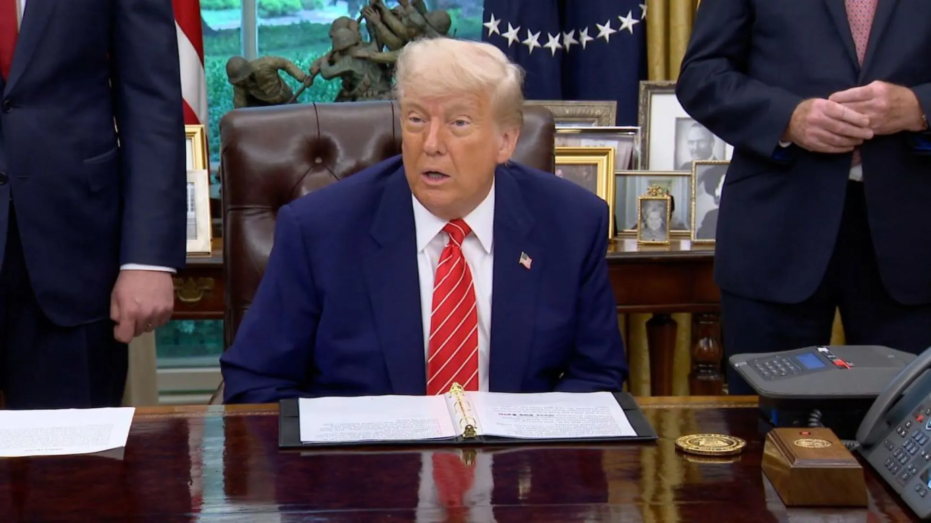 Trump anuncia acordo comercial com o Reino Unido: “Um dia incrível para os EUA”