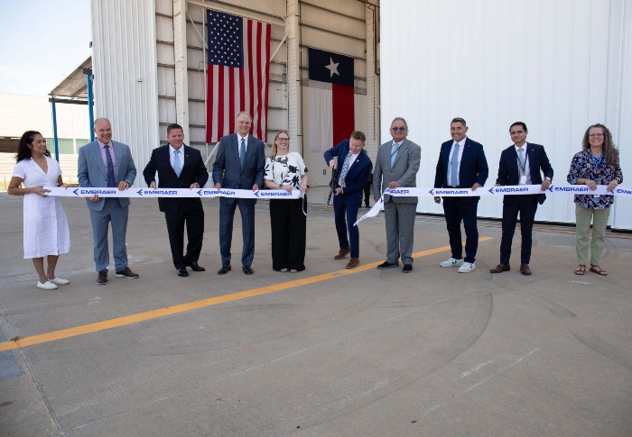 Embraer (EMBR3) inaugura novo centro de manutenção nos EUA