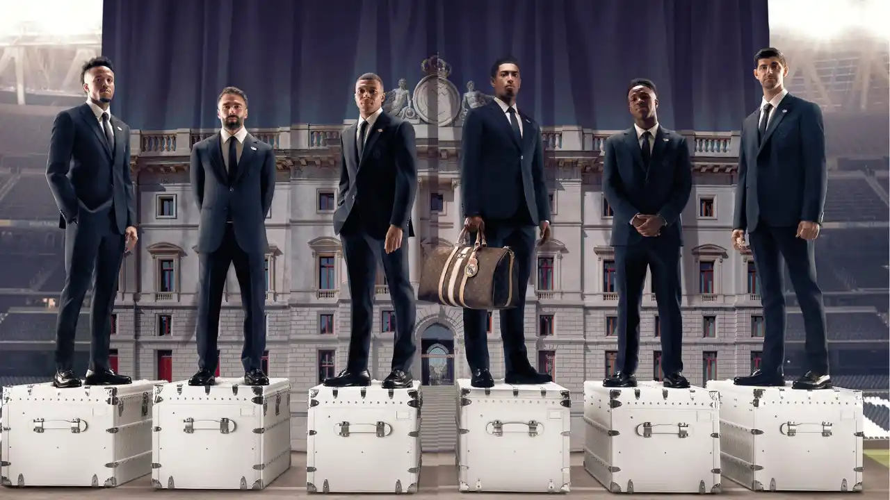 Real Madrid faz parceria com Louis Vuitton para vestir jogadores