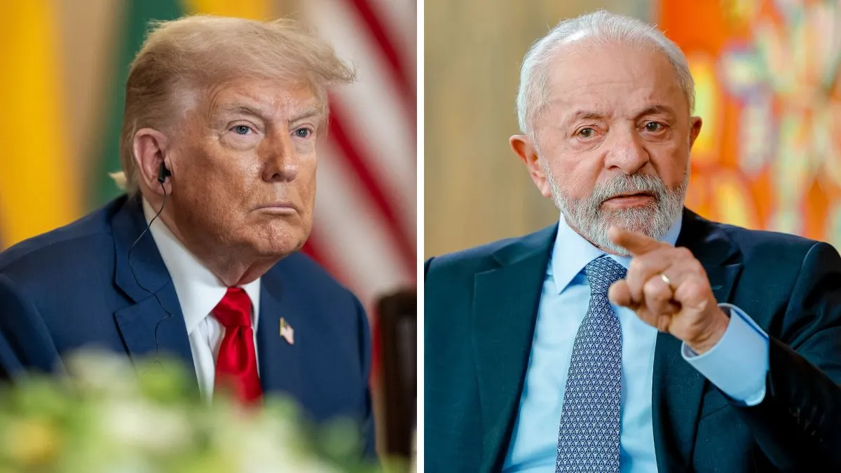 Lula e Trump: presidente dos EUA pede abandono da moeda dos Brics