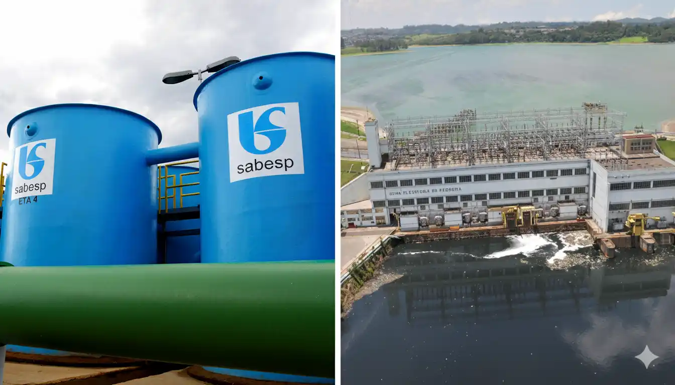 Sabesp (SBSP3) adquire controle da EMAE (EMAE4) por R$ 1,13 bi