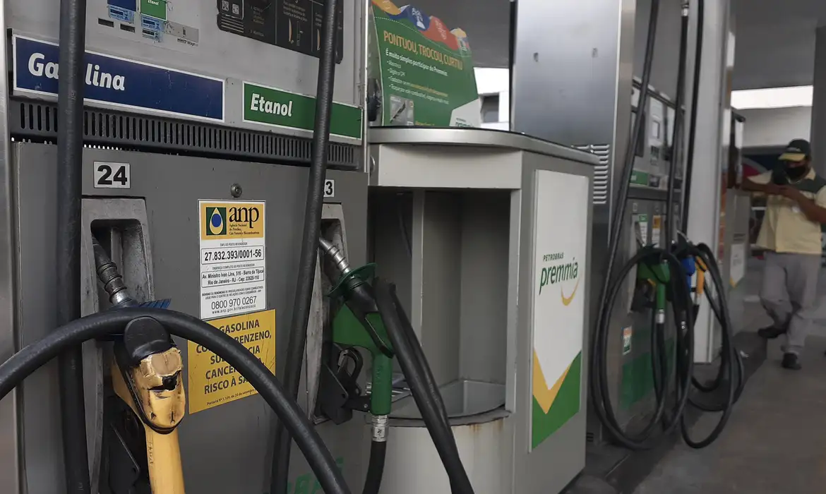 Preço da gasolina para distribuição