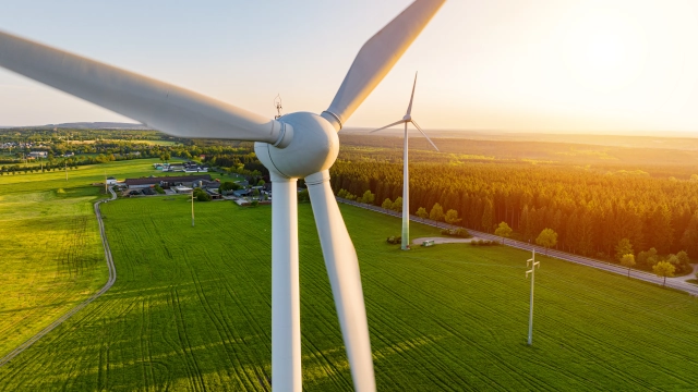 Imagem de turbinas eólicas