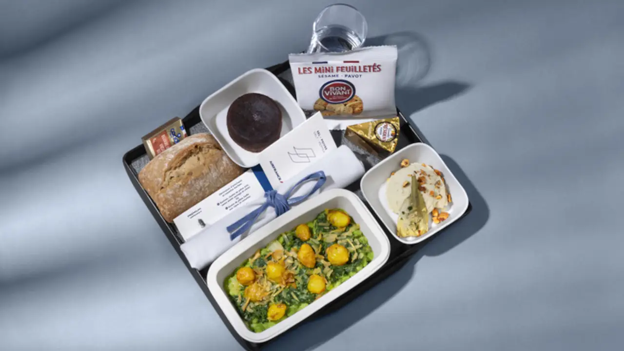 Air France experiência gastronômica