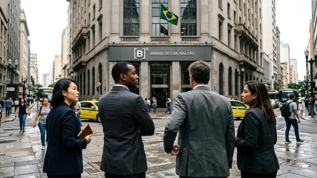 Estrangeiros dominam 61% dos investimentos em ações, mas fundos globais alocam pouco no Brasil