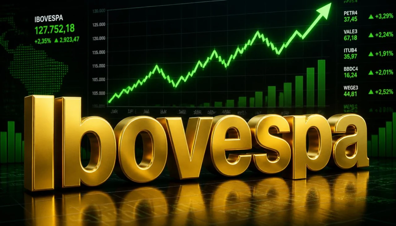 Ibovespa hoje: índice sobe mais de 1% e acompanha Wall Street