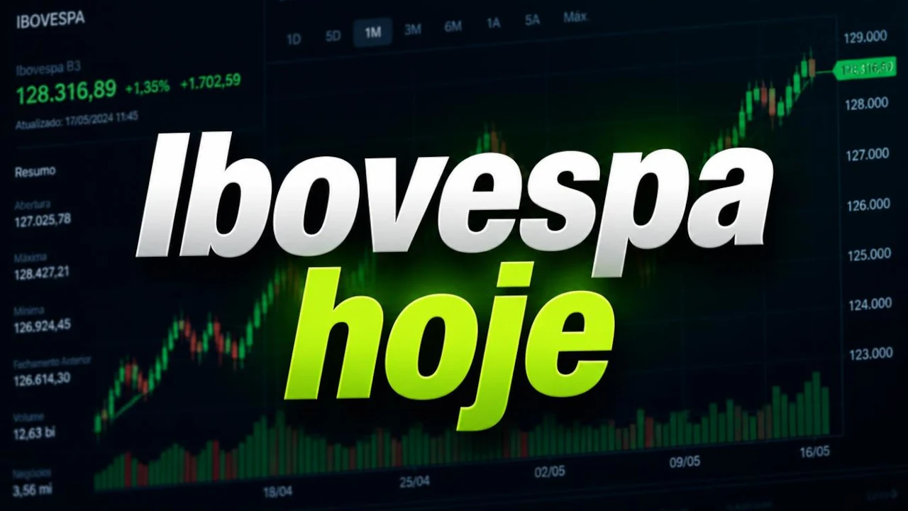Imagem em IA para Ibovespa hoje