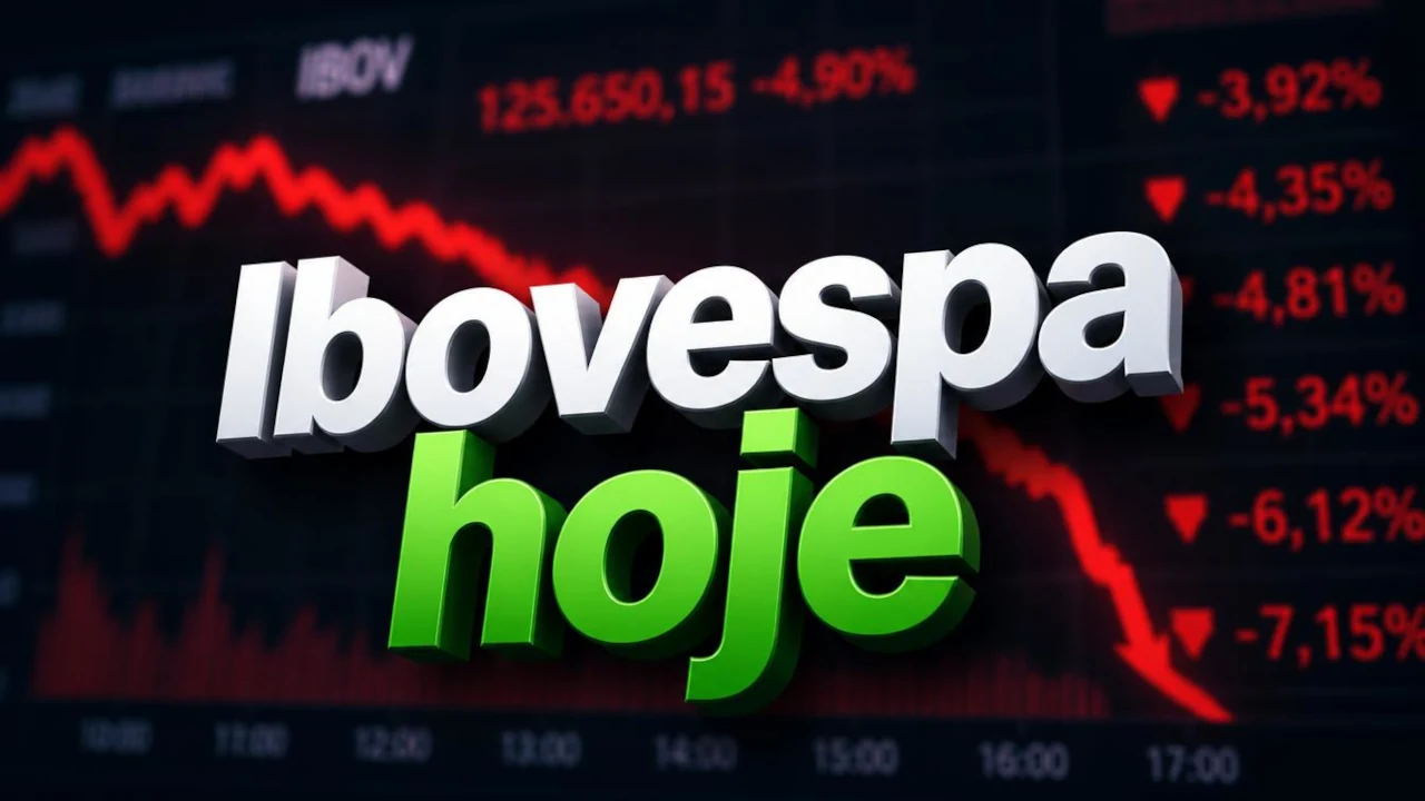 Ibovespa hoje desaba 2,50% contaminado por ambiente internacional negativo