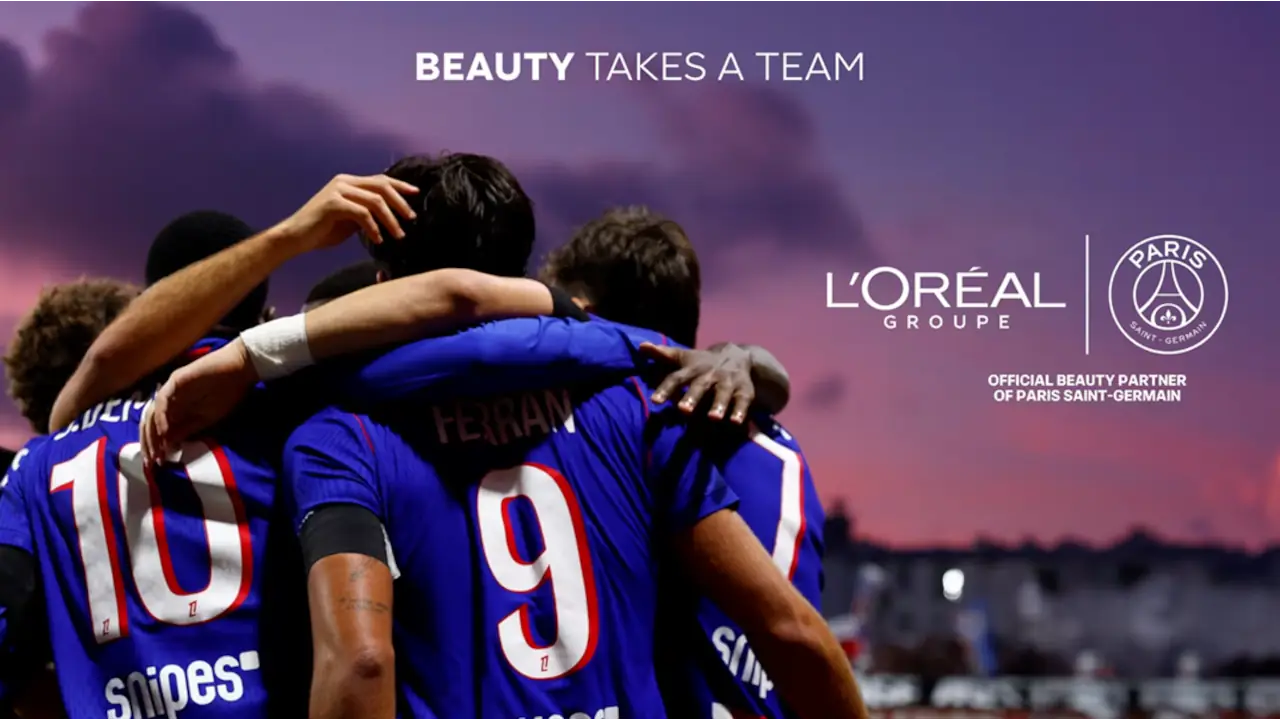 L’Oréal entra em campo com PSG e leva beleza e ciência ao futebol