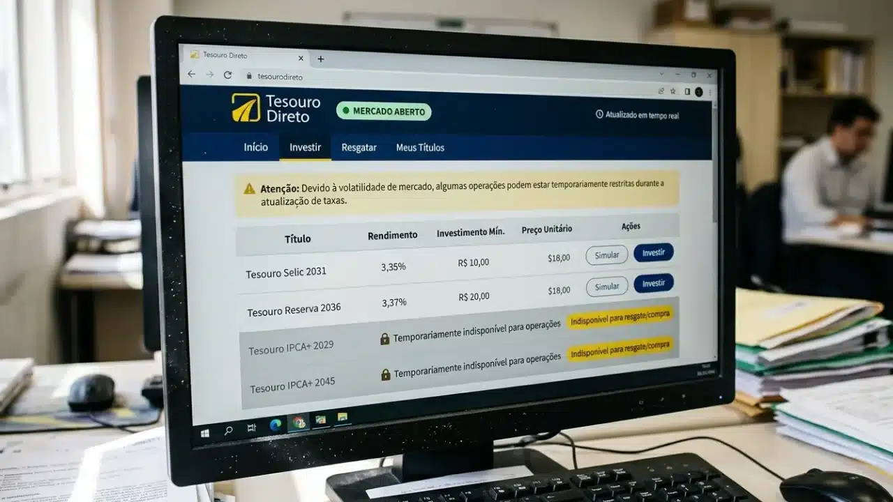 Tesouro Direto atrasa abertura pelo terceiro dia após reeleição de Lula